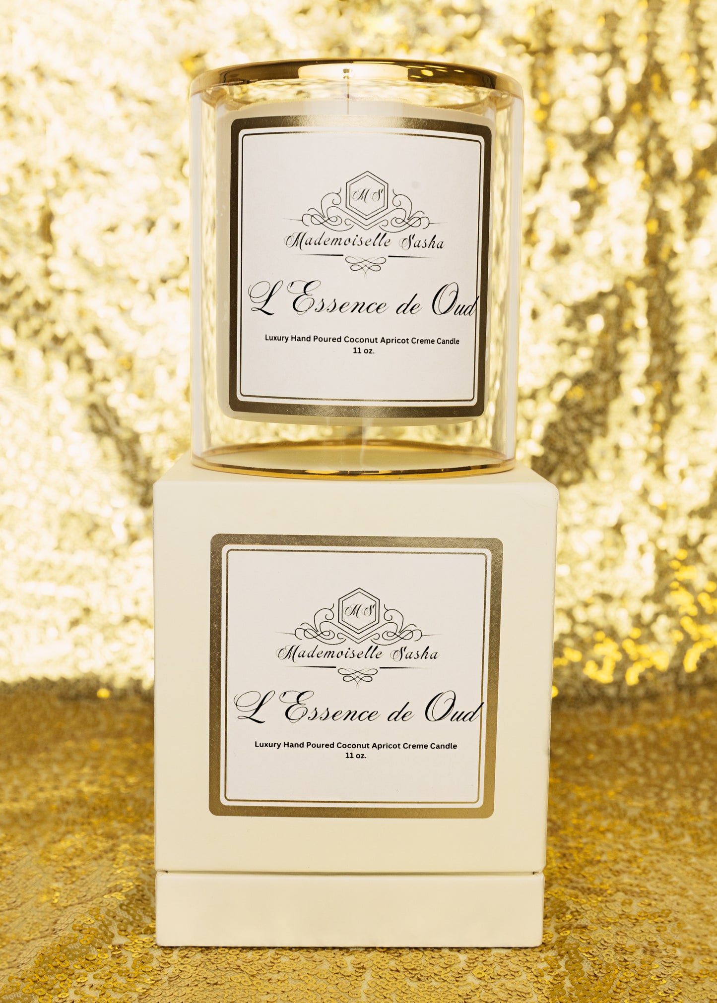 Mademoiselle Sasha - L’Essence de Oud Luxury Candle