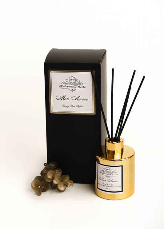 Mademoiselle Sasha - Mon Amour Luxury Reed Diffuser