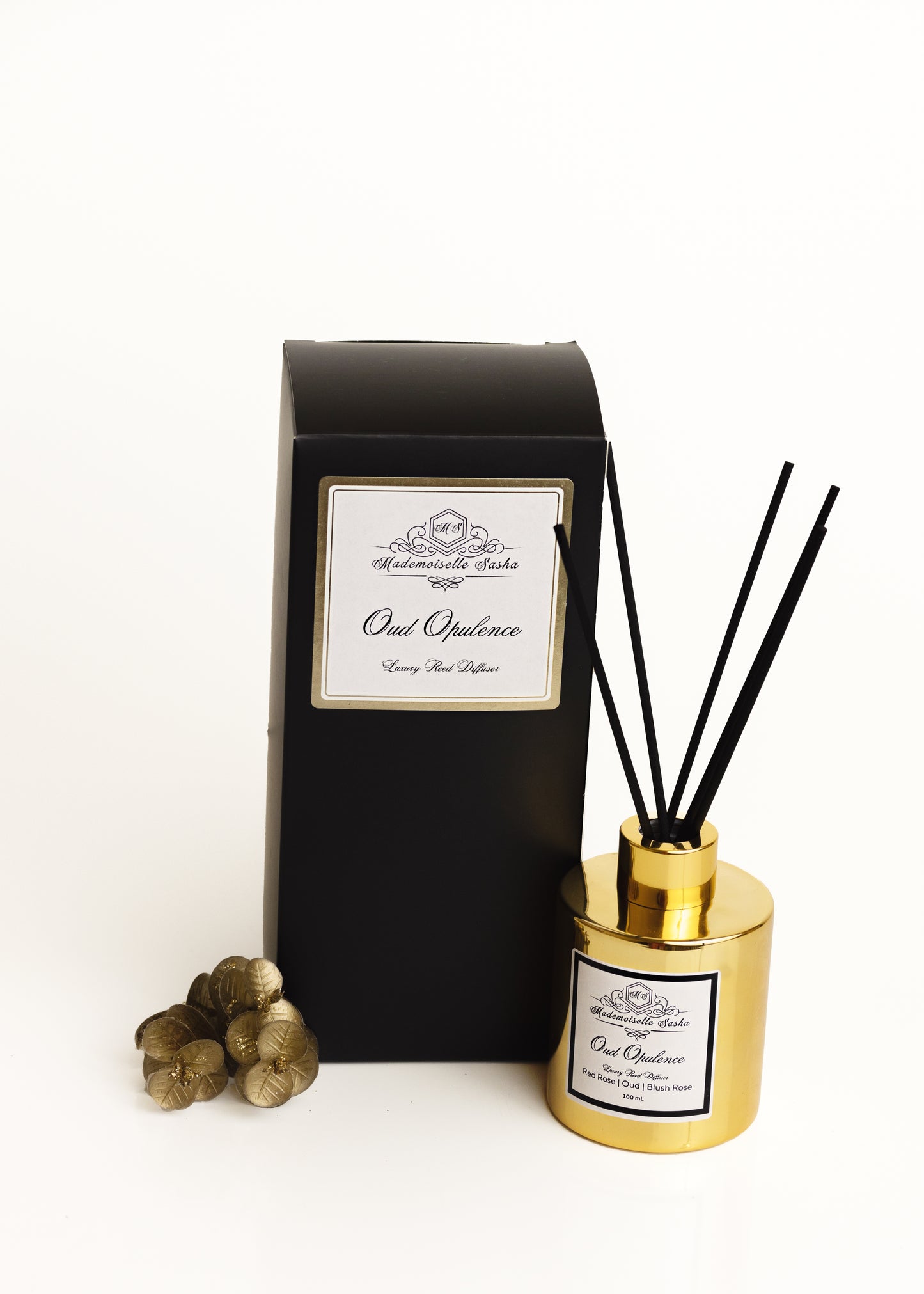 Mademoiselle Sasha - Oud Opulence Luxury Reed Diffuser