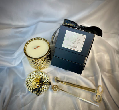 Mademoiselle Sasha - Lady Gold Hand Poured Luxury Candle